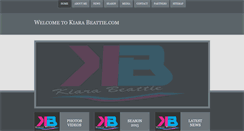 Desktop Screenshot of kiarabeattie.com